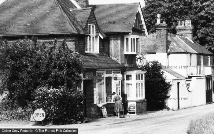 Photo of Ide Hill, Village Shop c.1960 - Francis Frith