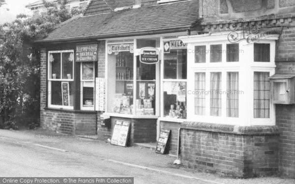Photo of Ide Hill, Village Shop c.1965