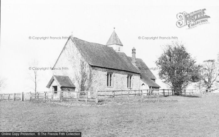 Photo of Idsworth, St Hubert's Chapel c.1955