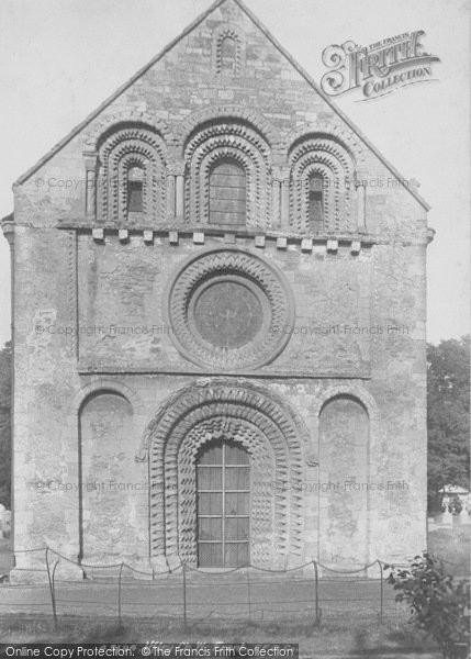 Photo of Iffley, Church, West Front 1900