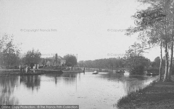 Photo of Iffley, Locks c.1881
