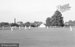 Ifield, The Cricket Field c.1960, Ifield Court
