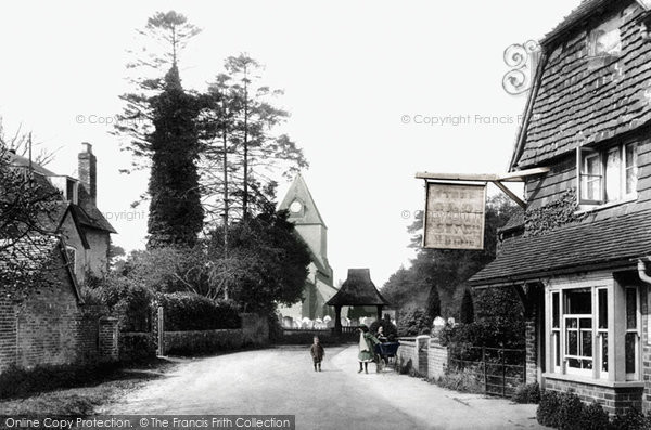 Photo of Ifield, The Village 1905