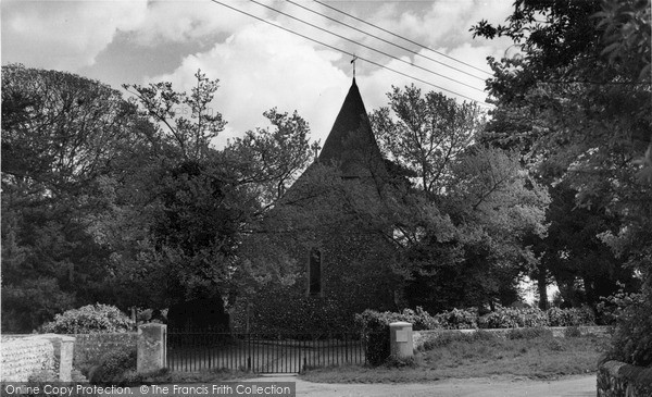Photo of Iford, St Nicholas' Church c.1960