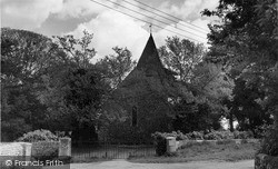 St Nicholas' Church c.1960, Iford