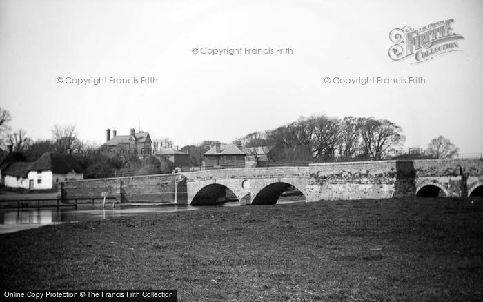 Photo of Iford, The First Bridge c.1900