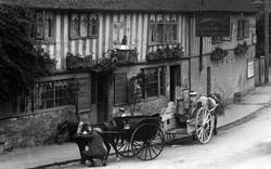 Horse And Trap And Milk Cart 1901, Ightham