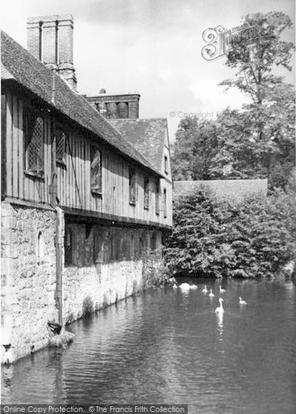 Photo of Ightham, Ightham Mote c.1955