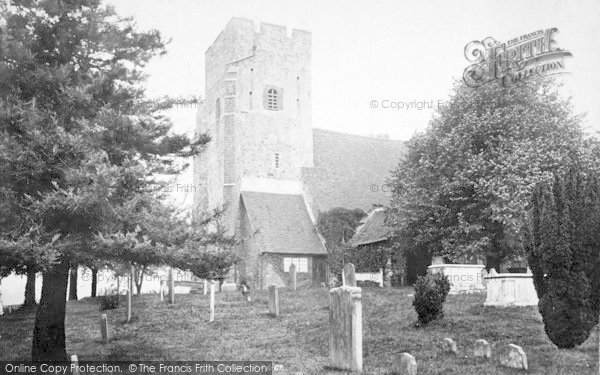 Photo of Ightham, St Peter's Church 1895