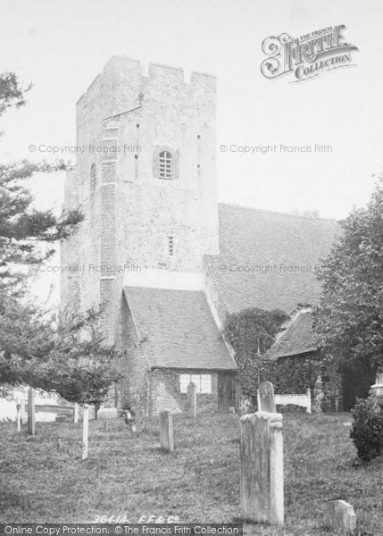 Photo of Ightham, St Peter's Church 1895