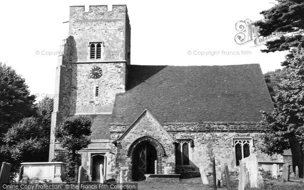 Photo of Ightham, St Peter's Church c.1960