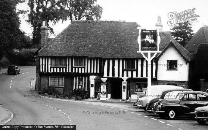 Photo of Ightham, The George & Dragon c.1960