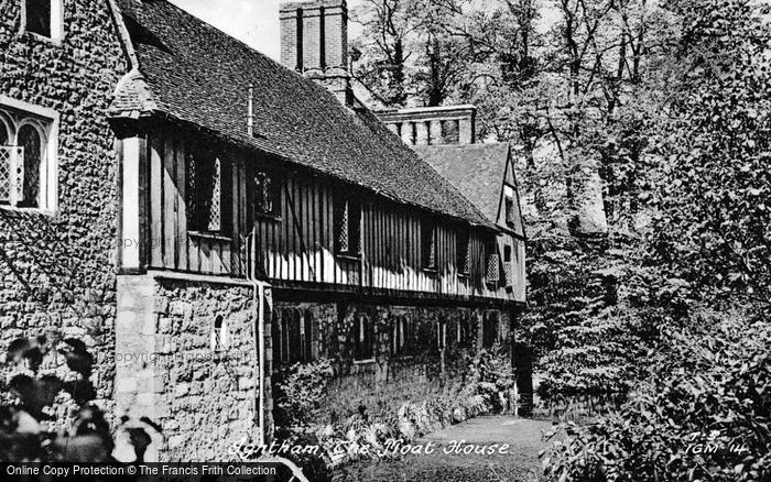 Photo of Ightham, The Moat House c.1955