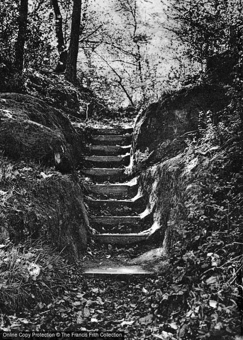 Photo of Ightham, The Roman Steps c.1955