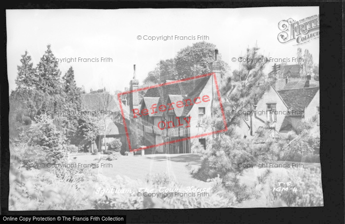 Photo of Ightham, The Town House c.1955