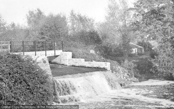 Photo of Ilchester, Hainbury Weir c.1955