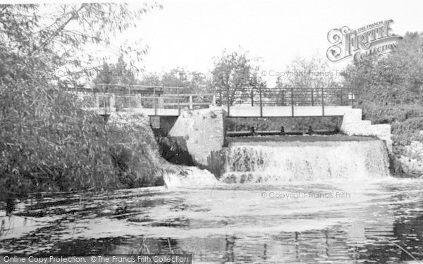 Photo of Ilchester, Hainbury Weir c.1955