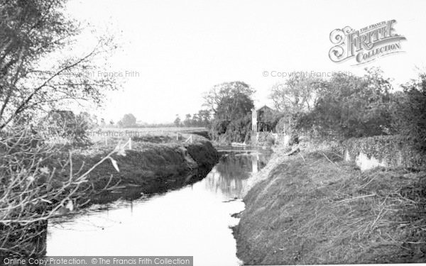 Photo of Ilchester, The River c.1955