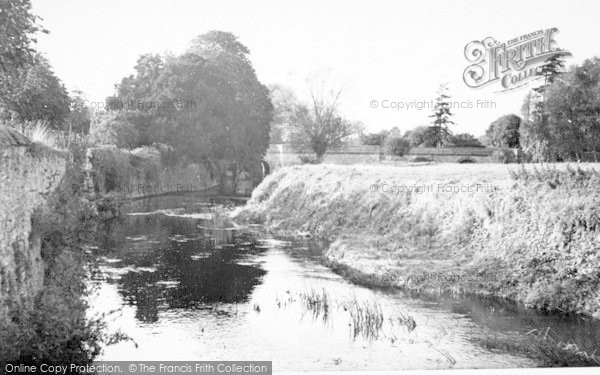 Photo of Ilchester, The River c.1955