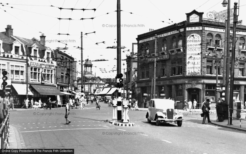 Ilford, Cranbrook Road and High Street 1948