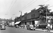 Ilford, Ilford Lane, the Market 1948