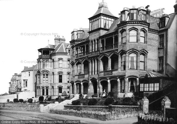 Photo of Ilfracombe, Belgrave Hotel 1890