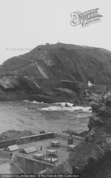 Photo of Ilfracombe, Capstone From Baths c.1935