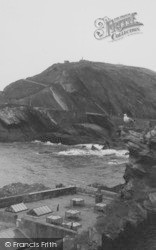 Capstone From Baths c.1935, Ilfracombe