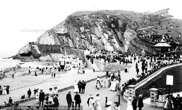 Photo of Ilfracombe, Capstone Hill And Parade 1911