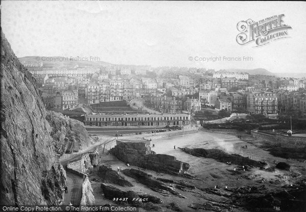 Photo of Ilfracombe, Capstone Parade From Above 1894