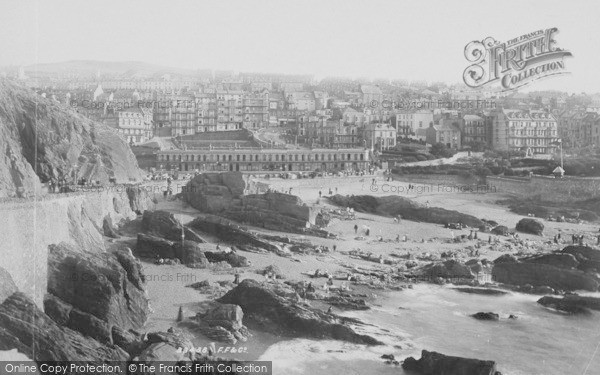 Photo of Ilfracombe, Capstone Parade From Above 1894