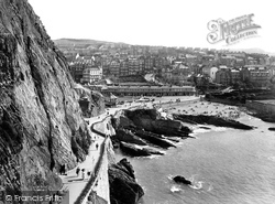 Capstone Parade From Windy Corner 1923, Ilfracombe