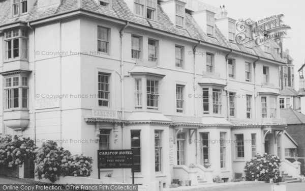 Photo of Ilfracombe, Carlton Hotel c.1965