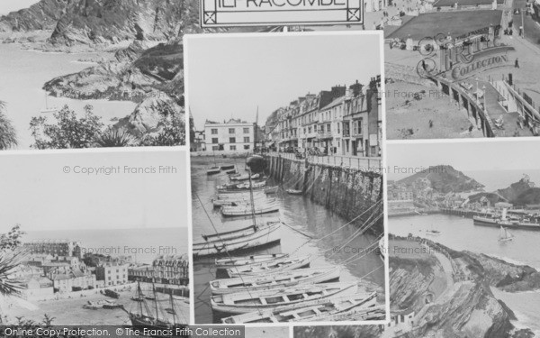 Photo of Ilfracombe, Composite c.1955