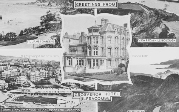 Photo of Ilfracombe, Composite c.1955