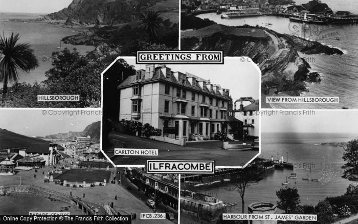 Photo of Ilfracombe, Composite c.1960