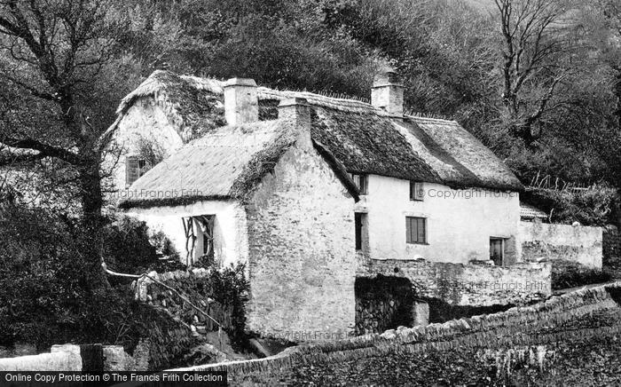 Photo of Ilfracombe, Cottages c.1869