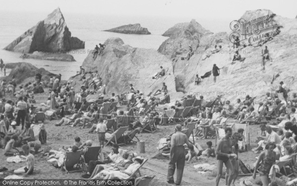 Photo of Ilfracombe, East Beach c.1955