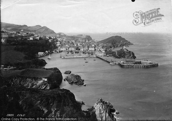 Photo of Ilfracombe, From Hillsborough 1891