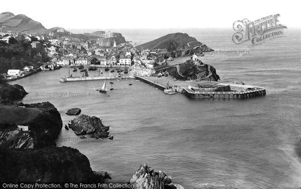 Photo of Ilfracombe, From Hillsborough 1891