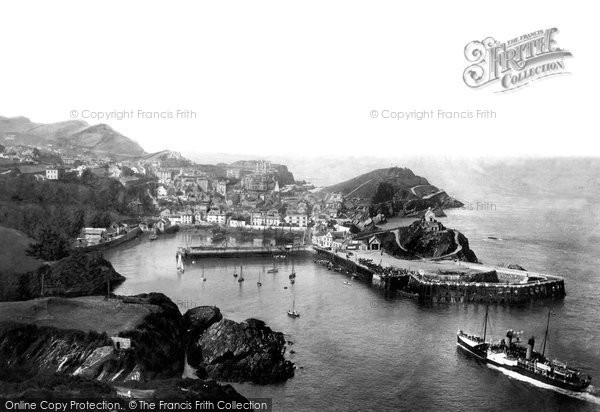 Photo of Ilfracombe, From Hillsborough 1899