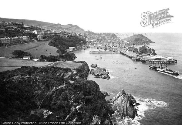 Photo of Ilfracombe, From Hillsborough 1911