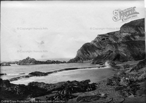 Photo of Ilfracombe, Gents' Bathing Beach 1890