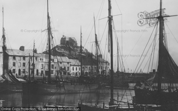 Photo of Ilfracombe, Harbour Boats 1890