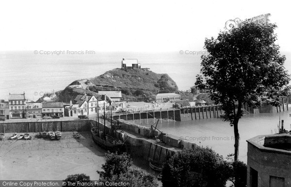 Photo of Ilfracombe, Harbour From Gardens c.1955