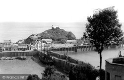 Harbour From Gardens c.1955, Ilfracombe