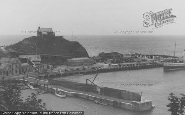 Photo of Ilfracombe, Harbour From Quayside c.1935