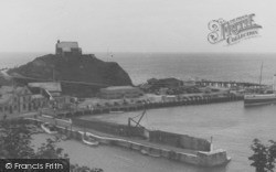 Harbour From Quayside c.1935, Ilfracombe