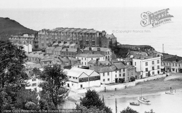 Photo of Ilfracombe, Harbourside Businesses c.1955