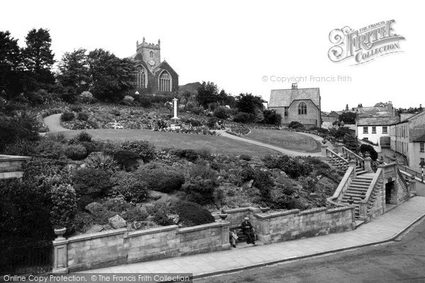 Photo of Ilfracombe, Holy Trinity Church And Garden Of Remembrance c.1935